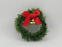 (image for) Dollhouse Miniature Christmas Wreath