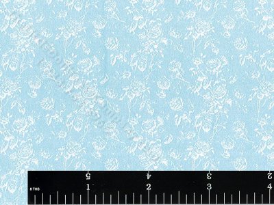 (image for) Tiffany Reverse Miniature Wallpaper for Dollhouses - Blue