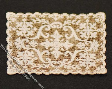(image for) Miniature Laser Cut Doily Place Mat for Dollhouses