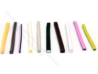 (image for) Miniature Fancy Candy Cane for Dollhouses