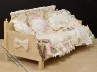 (image for) Miniature Wooden Sofa by Danielle Design for Dollhouses