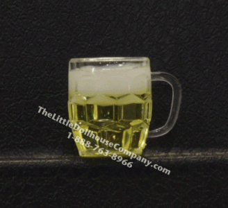 (image for) Dollhouse Scale Model Beer Mug