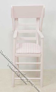 (image for) Miniature Three Piece Pink Nursery Set for Dollhouses