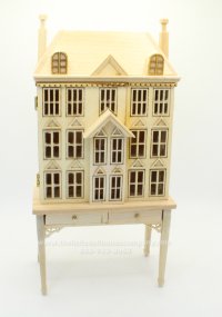 (image for) Miniature Unfinished Dutch House (1:144 scale)