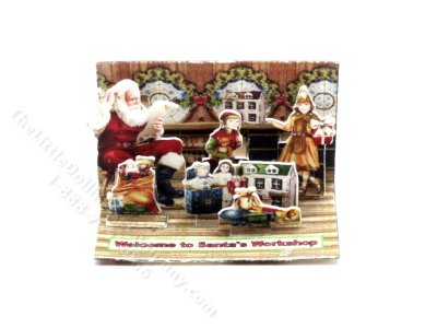 (image for) Miniature Pop-Up Santa's Workshop