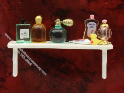 (image for) Miniature Bathroom Shelf Kit