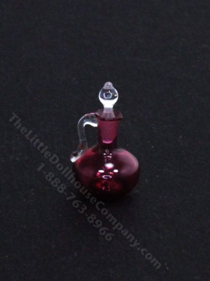 (image for) Handmade Miniature Glass Decanter for Dollhouses