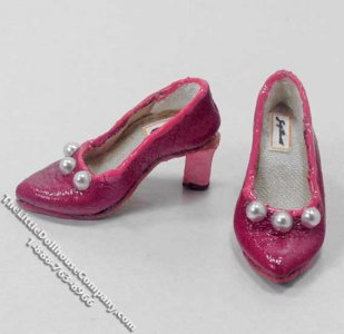 (image for) Miniature Leather Ladies Shoes by Judith Blondell