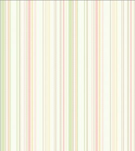 (image for) Dollhouse Scale Model Wallpaper Emma Stripe Pink