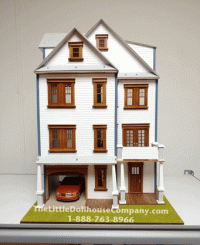 (image for) Half Scale Clarkson Craftsman Mansion Laser Cut Dollhouse Kit