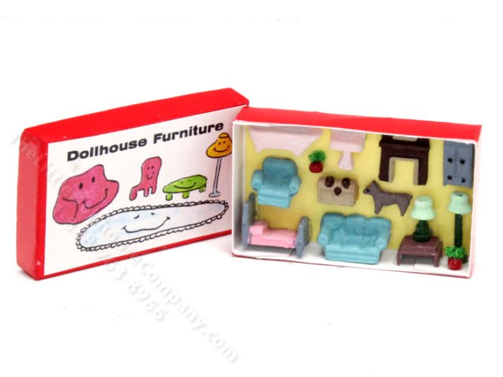 (image for) Miniature Toy Dollhouse Furniture for Dollhouses