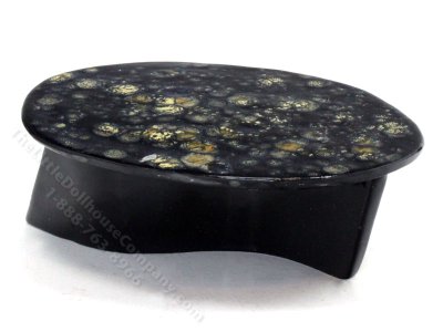 (image for) Miniature Modern Acrylic Coffee Table for Dollhouses