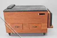 (image for) Dollhouse Scale Model Wooden Examination Table