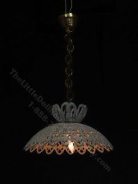 (image for) Miniature Lace Pendant Ceiling Light for Dollhouses