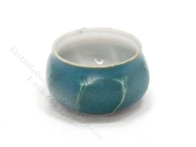 (image for) Miniature Teal Ceramic Bowl