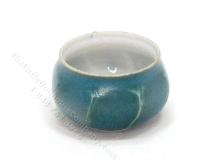 (image for) Miniature Teal Ceramic Bowl