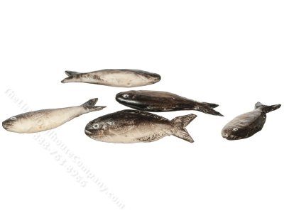 (image for) Set of 5 Miniature Fish for Dollhouses