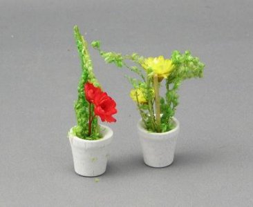 (image for) Miniature 2 Potted Plants
