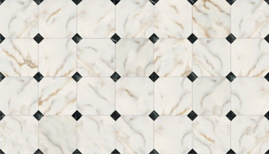 (image for) Dollhouse 1/2 Scale Model Marble Tile