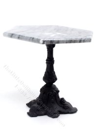 (image for) Miniature Marble Cafe Table for Dollhouses