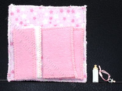 (image for) Miniature Feeding Time Baby Set Pink