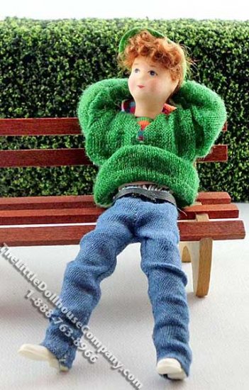 (image for) Felix Flexible Boy Doll by Erna Meyer for Dollhouses
