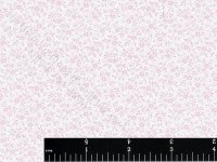 (image for) Tiny Pink Floral Pattern Miniature Wallpaper for Dollhouses