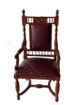 (image for) Miniature Miniature Gallery Barons Chair for Dollhouses