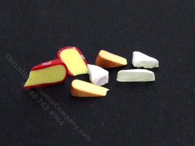 (image for) Assorted Miniature Cheese Wedges by Brendalyn Mackey