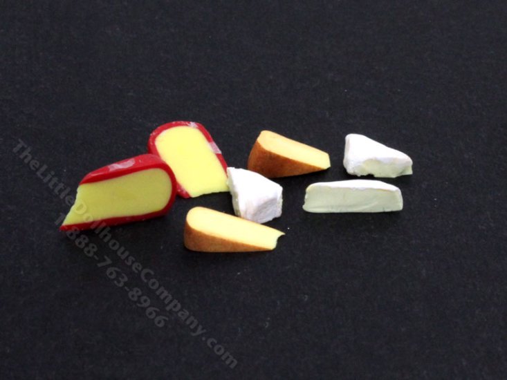 (image for) Assorted Miniature Cheese Wedges by Brendalyn Mackey