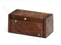 (image for) Miniature Wooden Blanket Box for Dollhouses