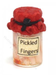 (image for) Miniature Jar of Pickled Fingers
