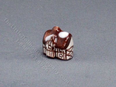 (image for) Miniature Christmas Cottage - German