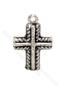 (image for) Miniature Silver Cross for Dollhouses