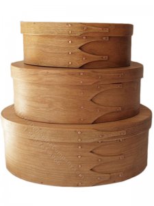 (image for) Miniature Oval Wooden Shaker Box Kit