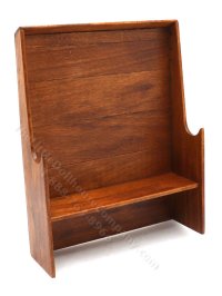 (image for) Miniature Handmade Deacon's Bench
