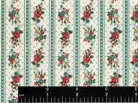 (image for) Tea Rose Miniature Wallpaper for Dollhouses