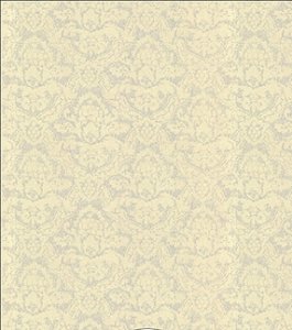 (image for) Dollhouse Scale Model Wallpaper Damask - Pale Blue