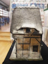 (image for) Assembled "Santa's Workshop" Dollhouse by John Crooke