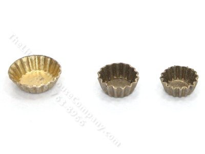 (image for) Miniature Brass Muffin Tins (1pc)