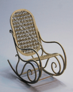 (image for) Miniature Bentwood Rocking Chair Kit