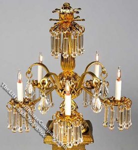 (image for) Dollhouse Scale Model 12v Lord Robert Candelabra