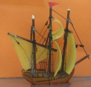 (image for) Galleon Ship - 1 5/8"
