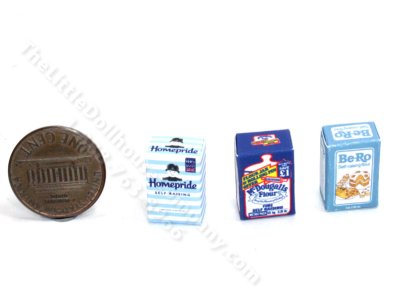 (image for) Dollhouse Scale Model Bag of Self-Raising Flour (1pc)