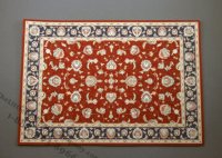 (image for) Red and Blue Border Carpet