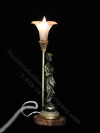 (image for) Dollhouse Miniature Persephone Table Lamp - 12V