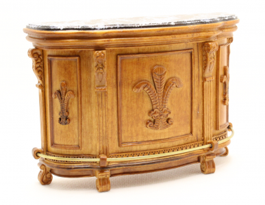 (image for) Fleur- De- Lis Bar for Dollhouses
