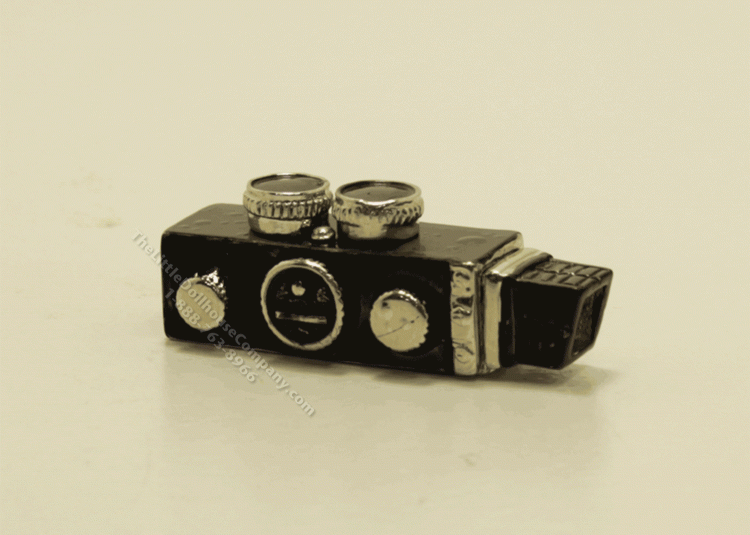 (image for) Dollhouse Scale Model Antique Movie Camera