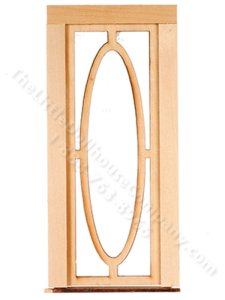 (image for) Dollhouse Large Oval Prairie Door