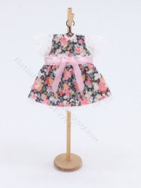 (image for) Miniature Toddler's Floral and Lace Dress